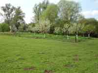 Vues ext&eacute;rieures de la pension et alentours